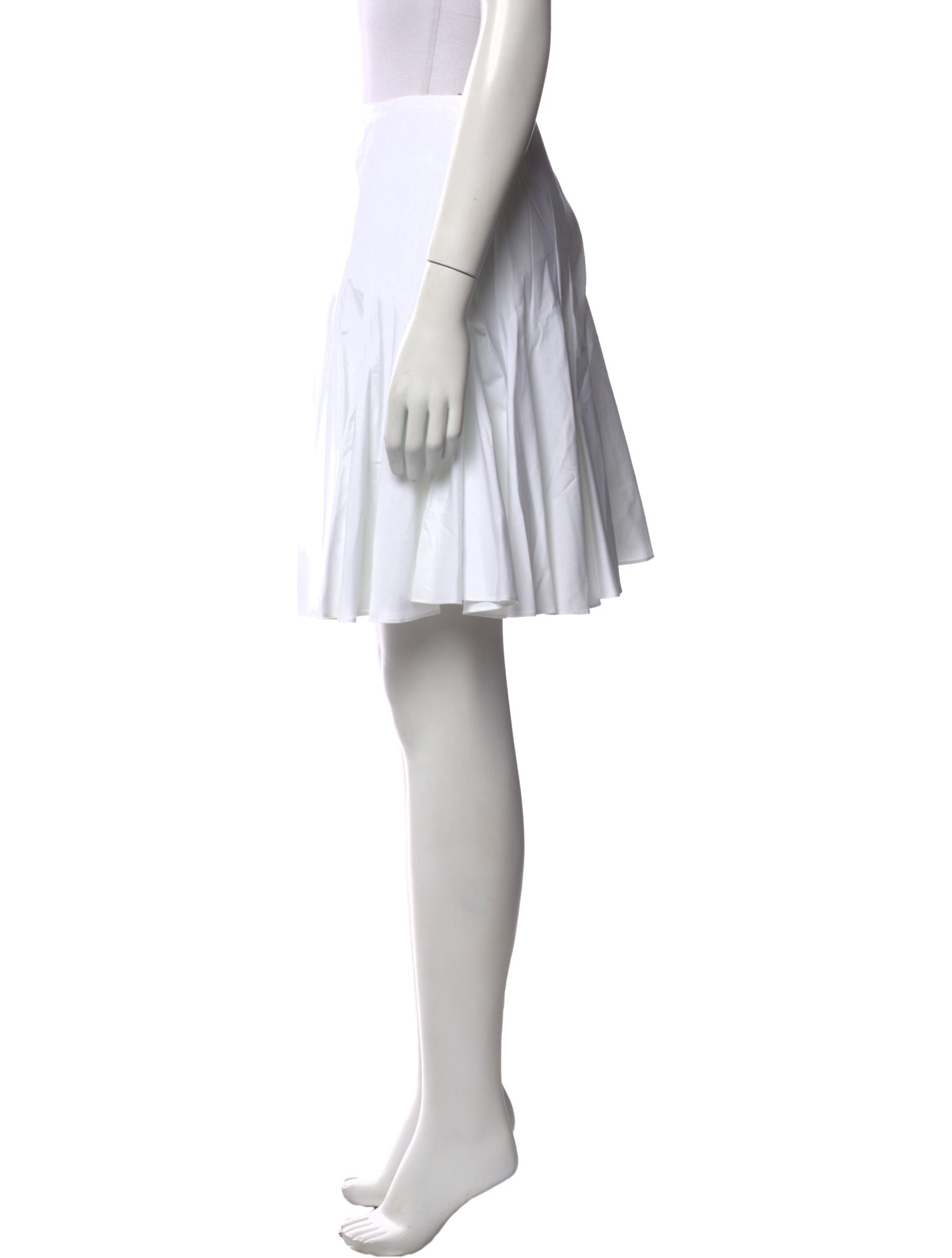 Alaïa Ruffle Embellishment Mini Skirt