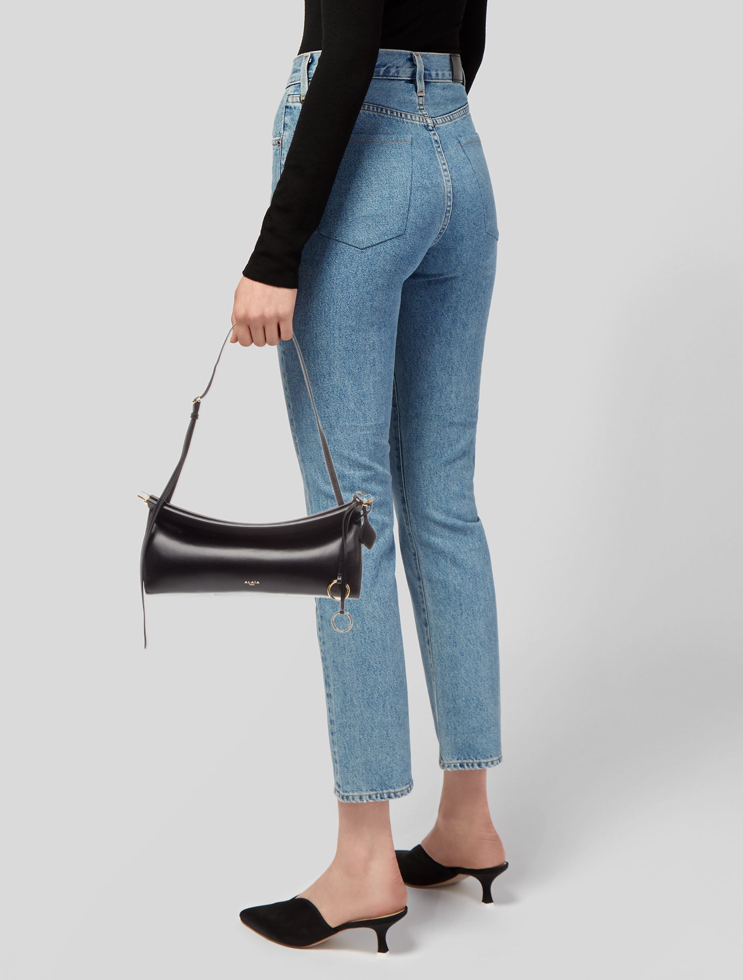Alaïa Leather Shoulder Bag