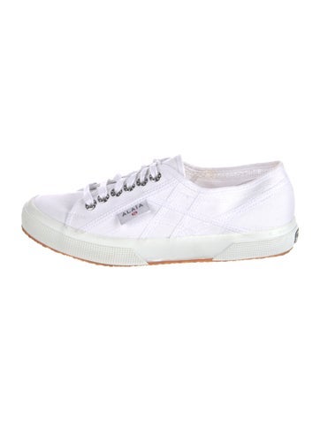 Pre-owned Alaïa Alaia X Superga Sneakers In White