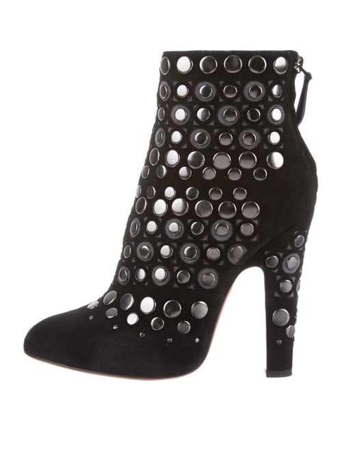 Alaïa Ankle Boots Black