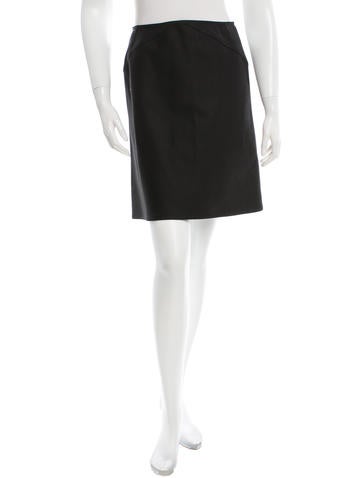 Alaïa Flounce Hem Skirt