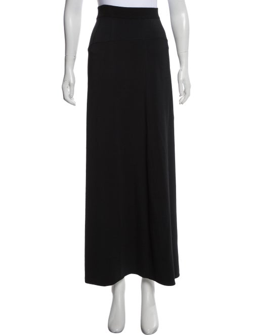Alaïa Fit and Flare Maxi Skirt