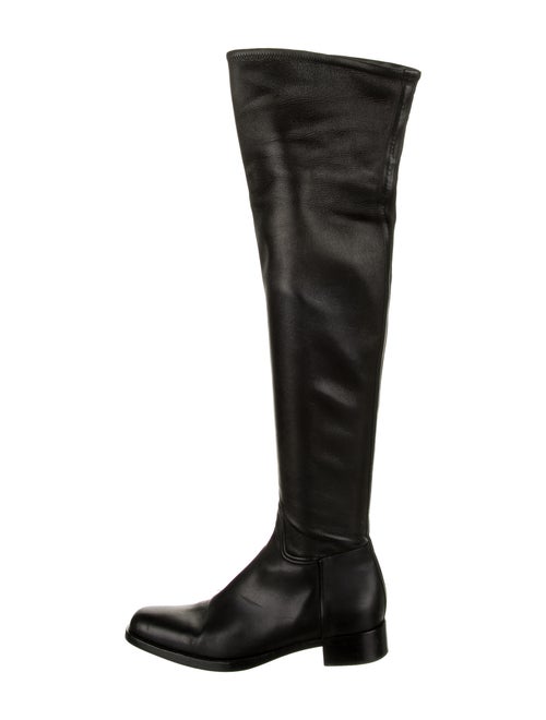 Alaïa Leather Boots Black