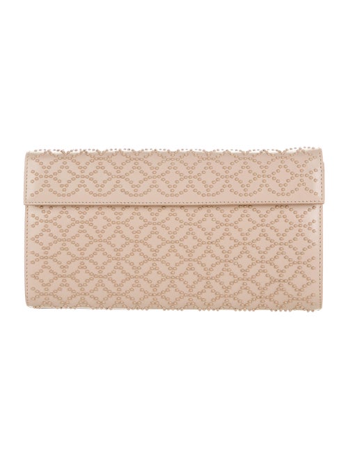 Alaïa Beaded Leather Clutch