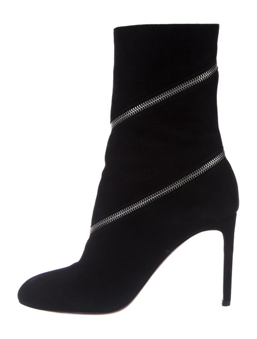 Alaïa Suede Boots Black