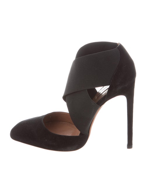 Alaïa Suede Pumps Black