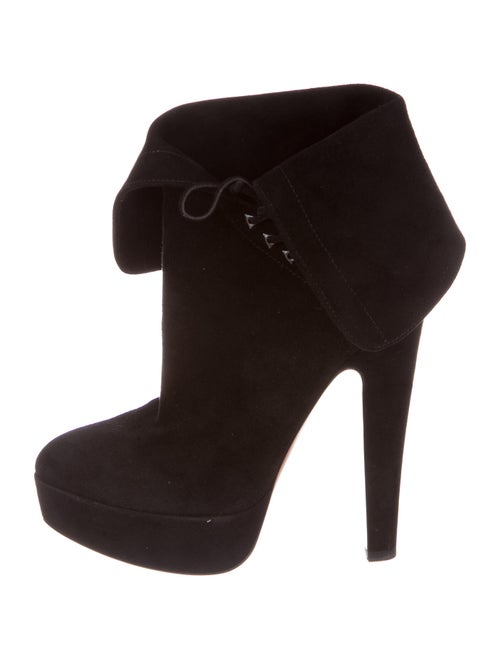 Alaïa Suede Boots Black