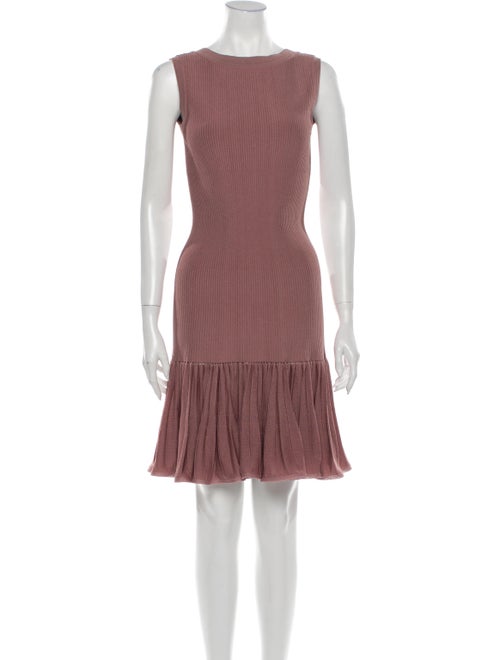 Alaïa Vintage Mini Dress Pink