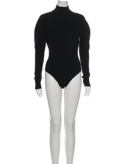 Alaïa Wool Turtleneck Bodysuit Wool