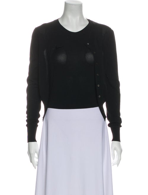 Alaïa Crew Neck Sweater Black