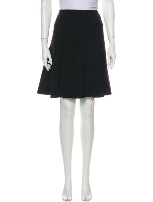 Alaïa Virgin Wool Knee-Length Skirt Wool