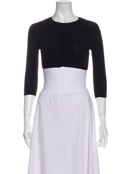 Alaïa Crew Neck Sweater Black