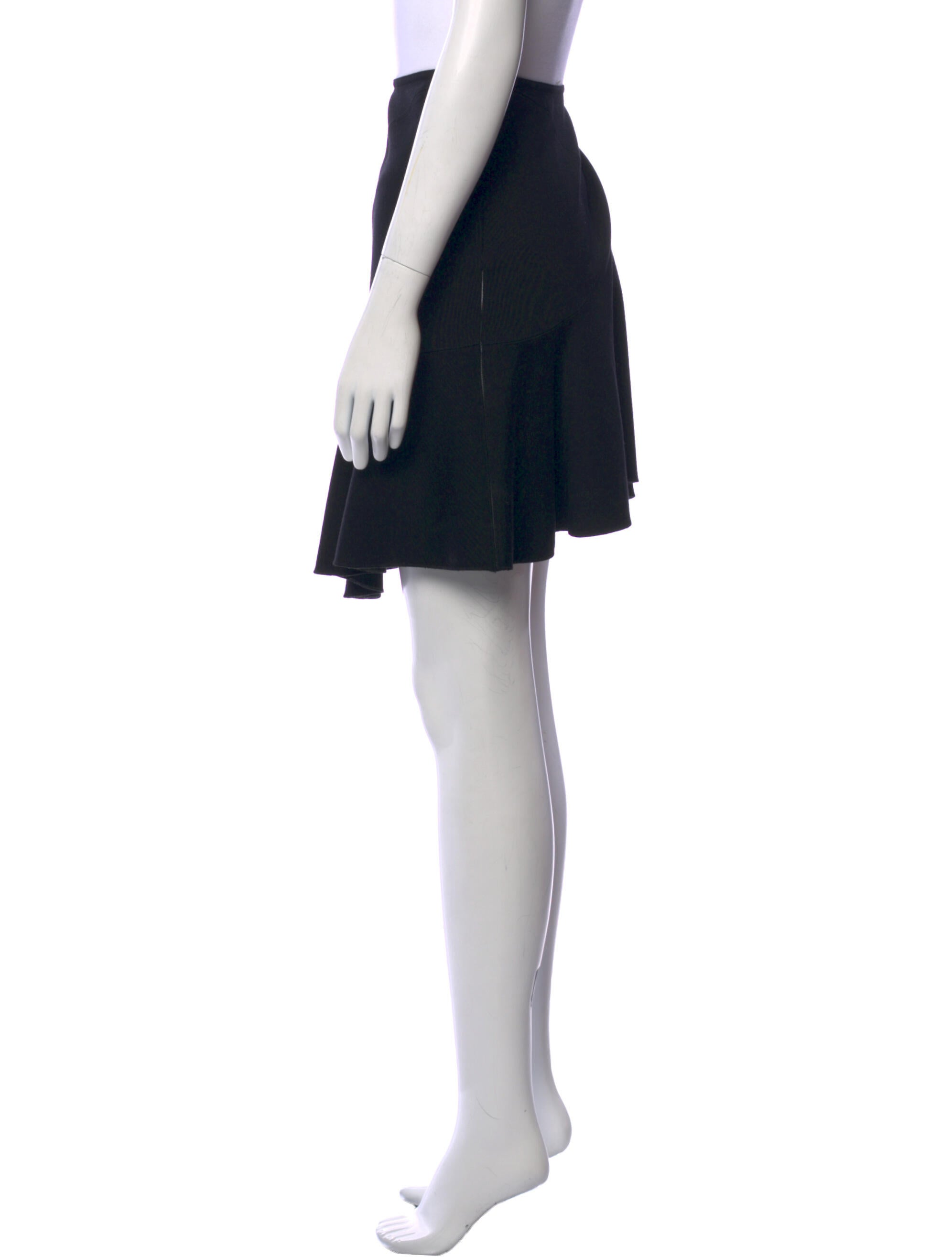 Paya Hw Skirt Black Aop Alini