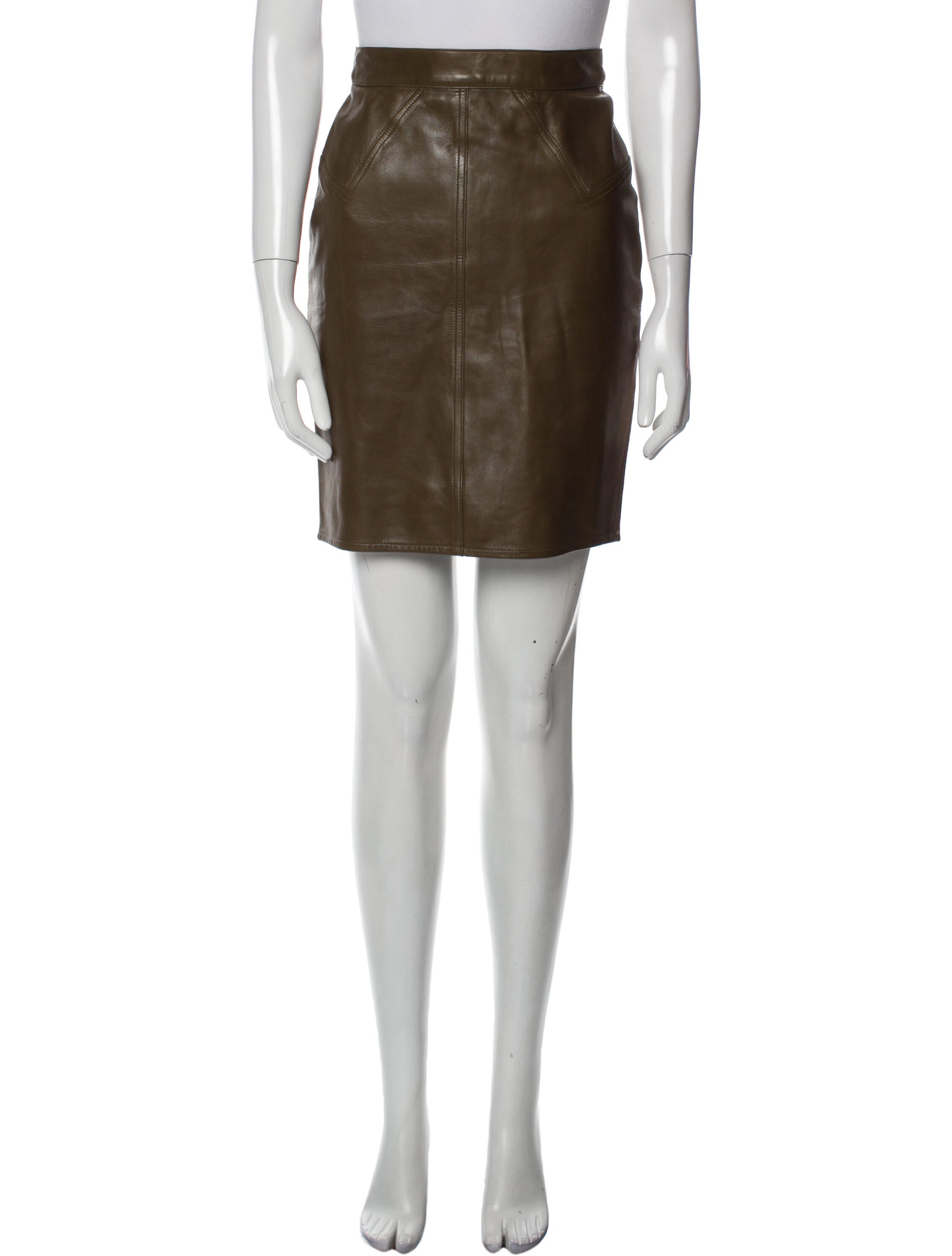 Alaïa Vintage Knee-Length Skirt