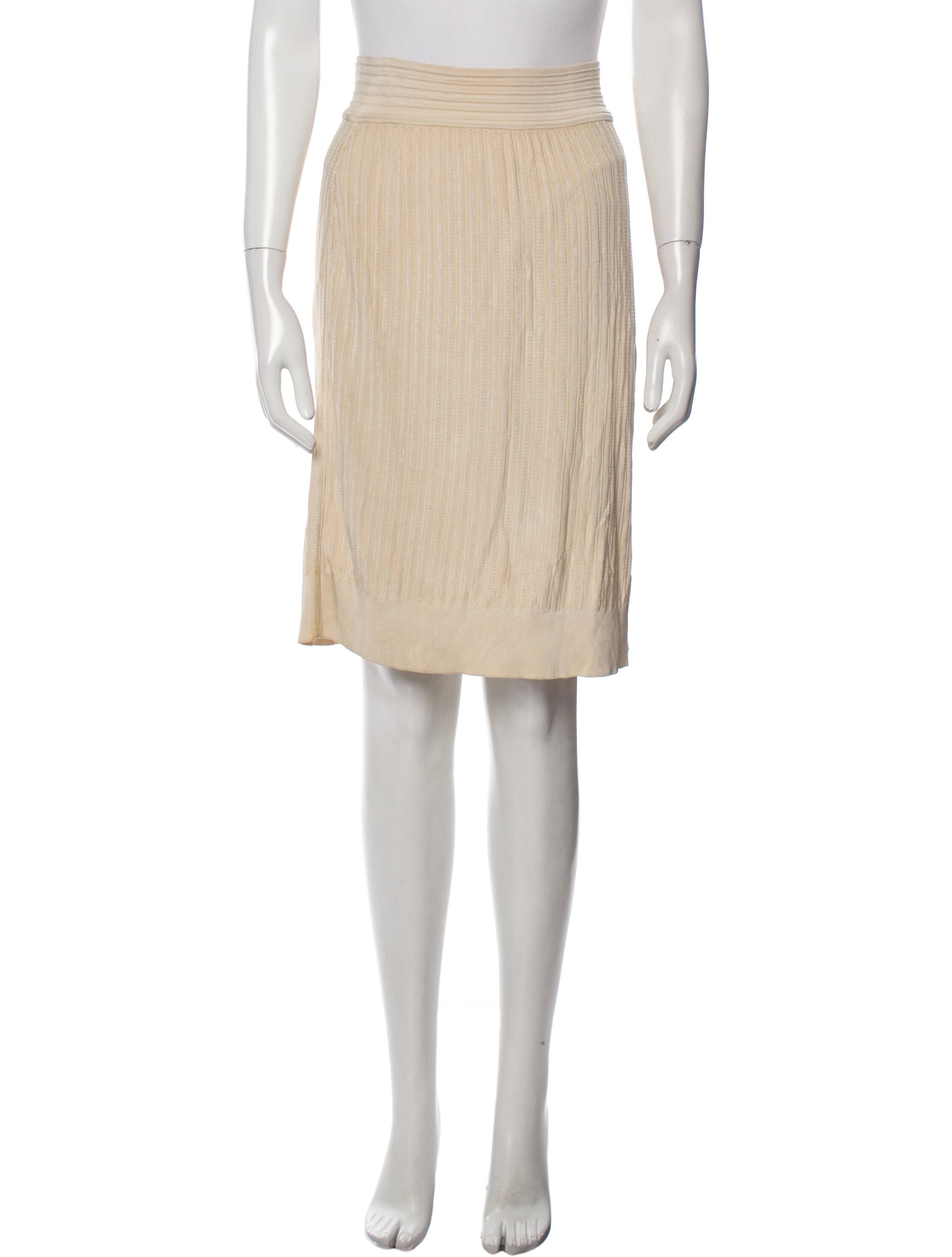 Alaïa Vintage Knee-Length Skirt