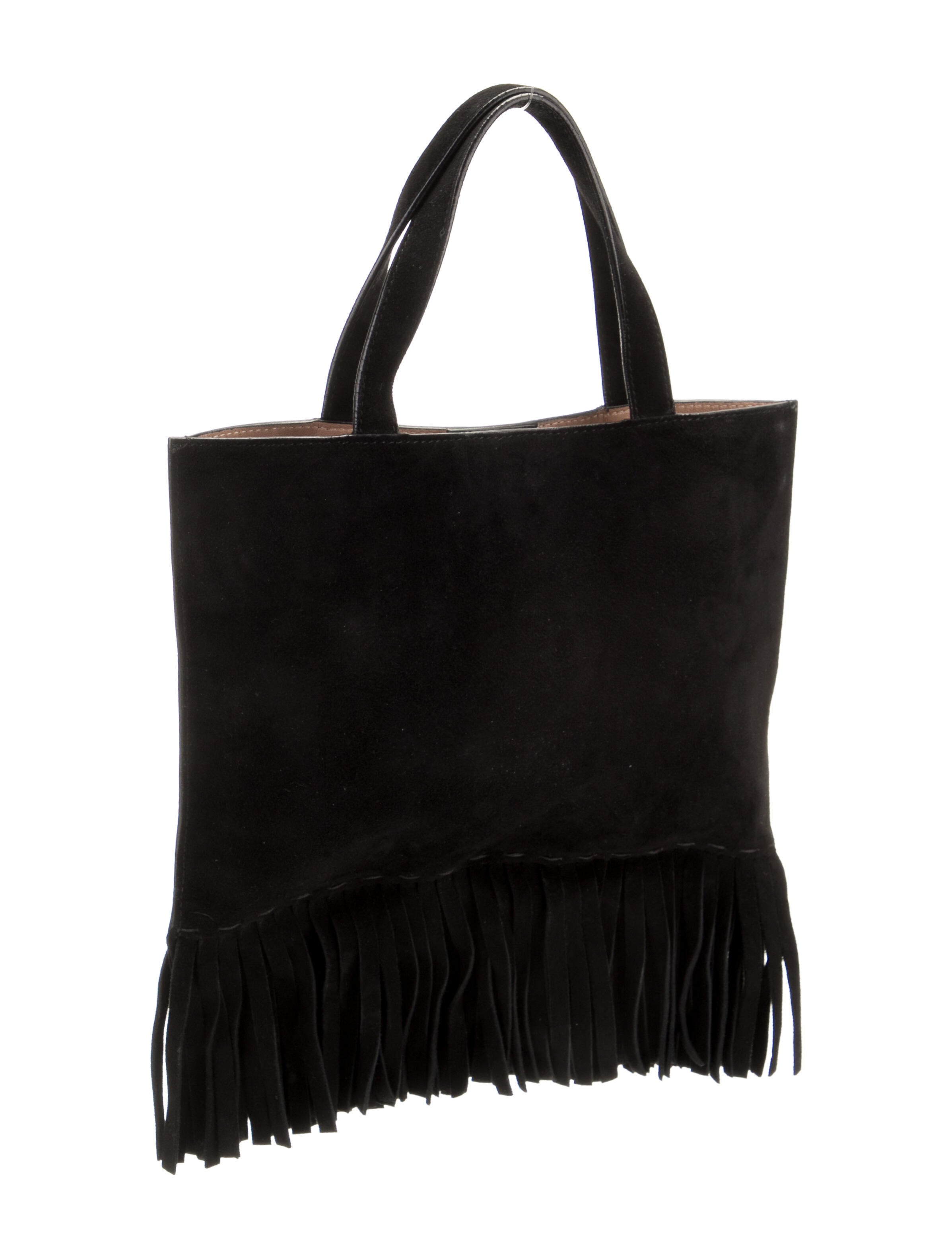 ハンドバッグ ALAIA Suede Hand Tote bag BRUN FONCE ALAÏA Women's Designer Handbags | ALAÏA KZ