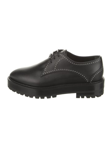Alaïa Flats Leather Oxfords IT 37 | 7
