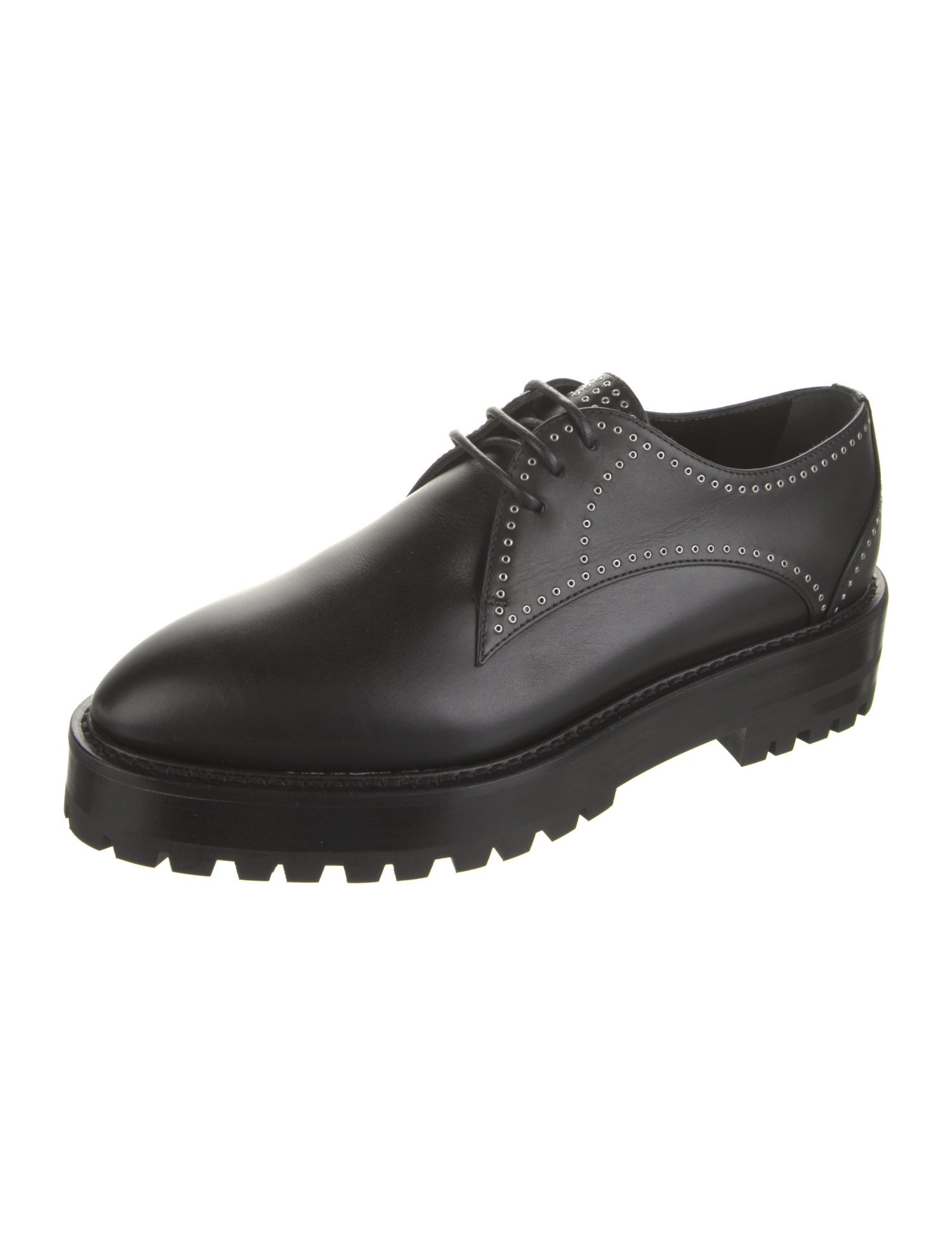 Alaïa Leather Oxfords