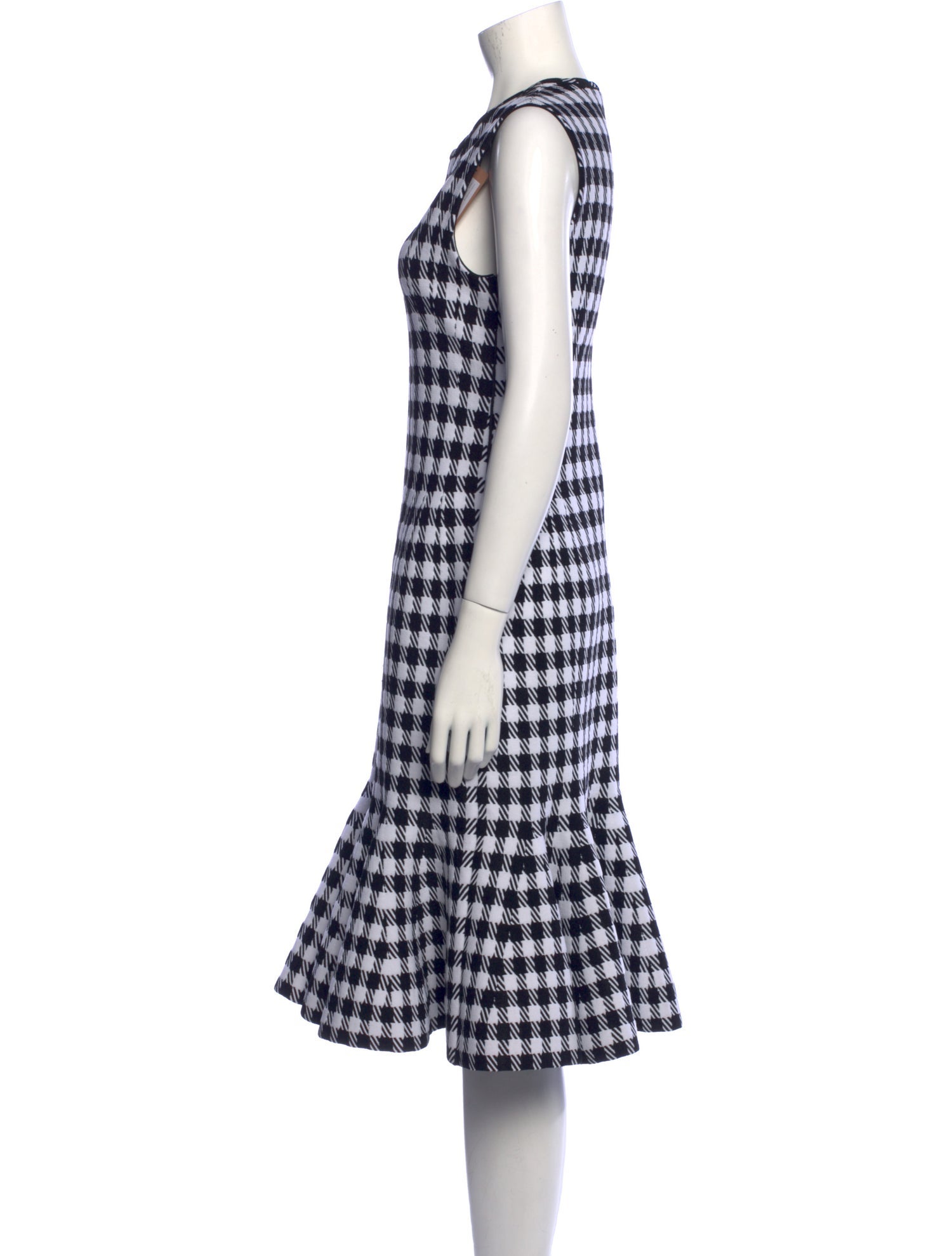 Alaïa Printed Midi Length Dress w/ Tags