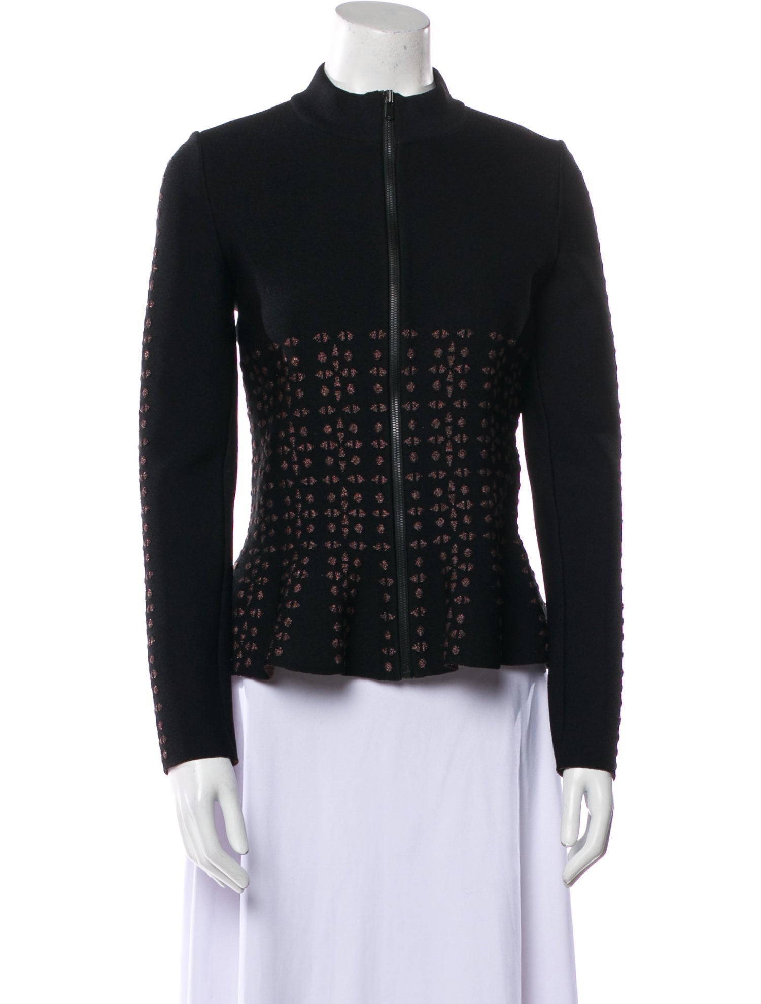 Alaïa Printed Evening Jacket - Black Jackets, Clothing - AL289366 | The ...