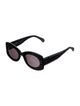 Alaïa Oversize Tinted Sunglasses