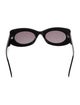 Alaïa Oversize Tinted Sunglasses