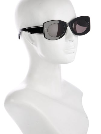 Alaïa Oversize Tinted Sunglasses