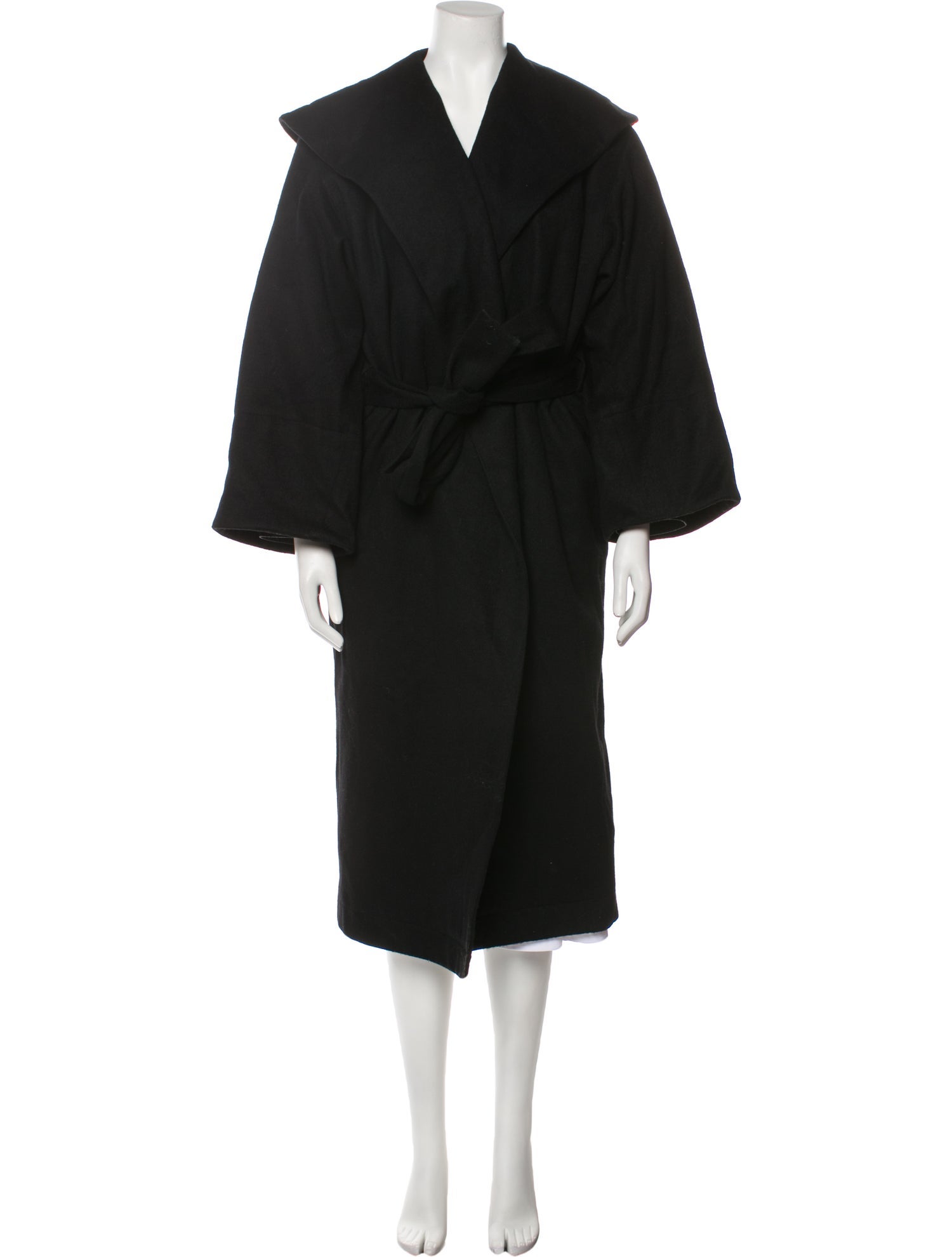 Vintage Alaïa Fall 1985 Black Long-Sleeve Viscose Bodycon Dress main image 0