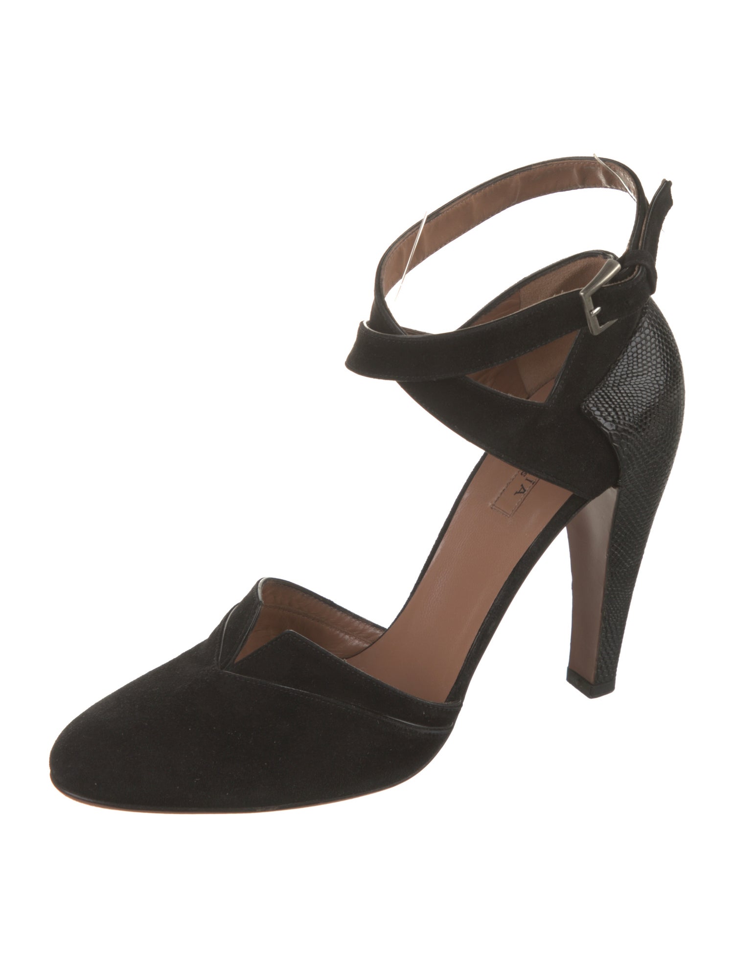 Alaïa Suede D'Orsay Pumps