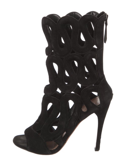 Alaïa Suede Sandals