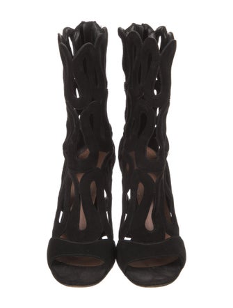 Alaïa Suede Sandals