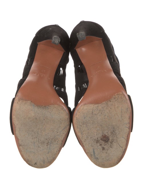 Alaïa Suede Sandals
