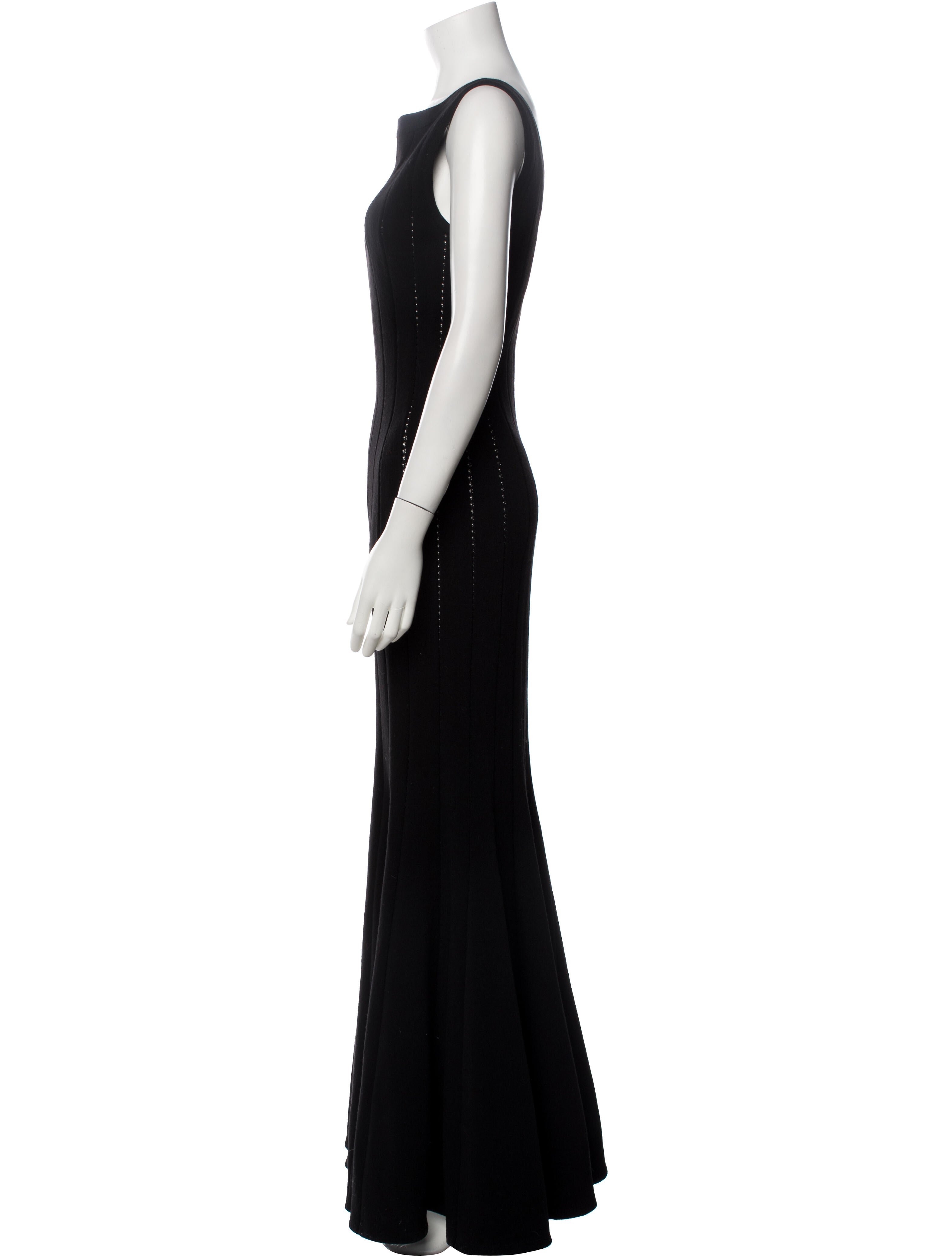 Alaïa Wool Long Dress