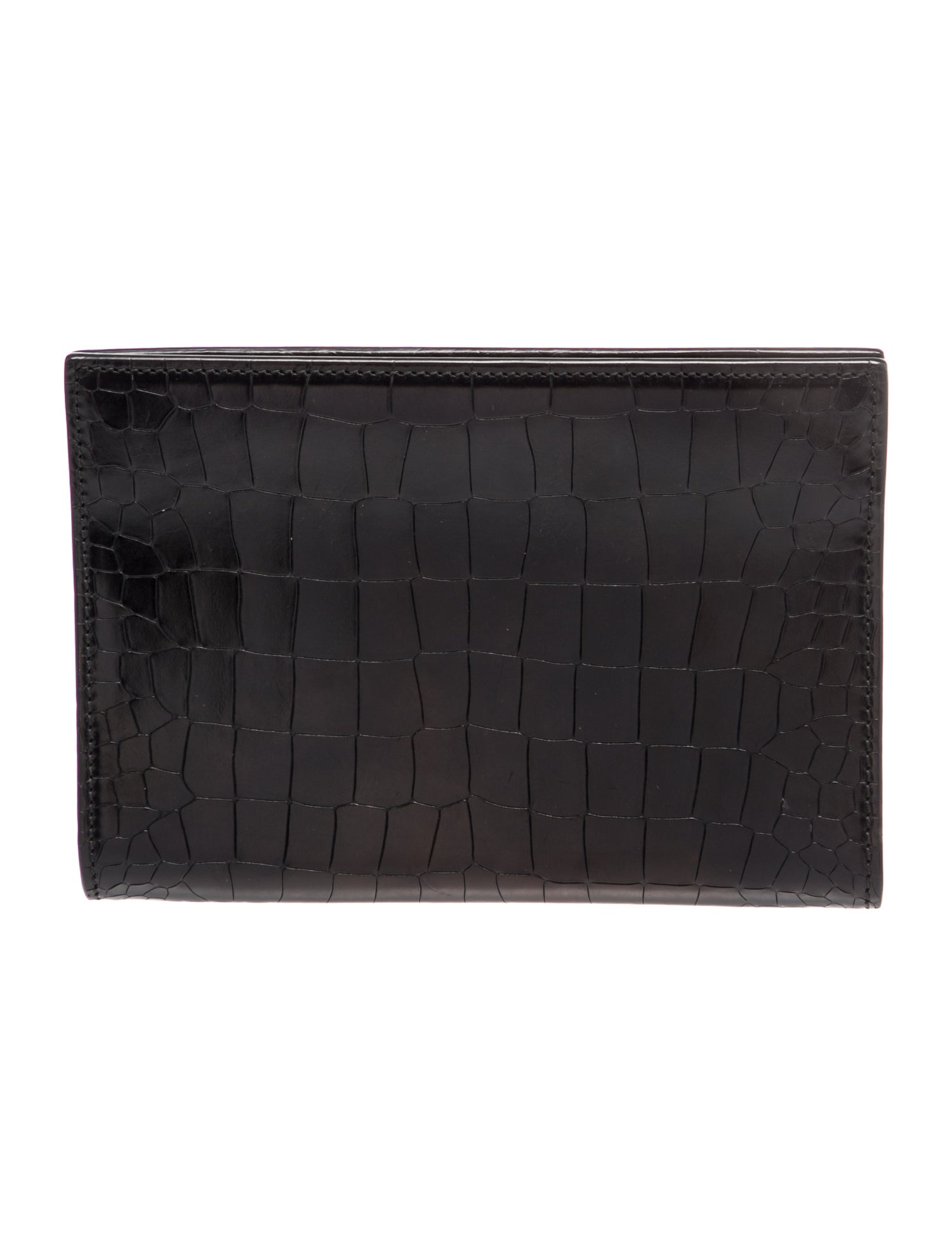 Alaïa Embossed Leather Clutch