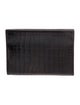 Alaïa Embossed Leather Clutch