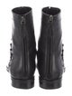 Alaïa Leather Combat Boots