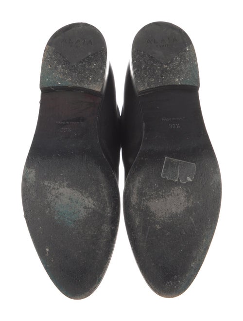 Alaïa Leather Combat Boots