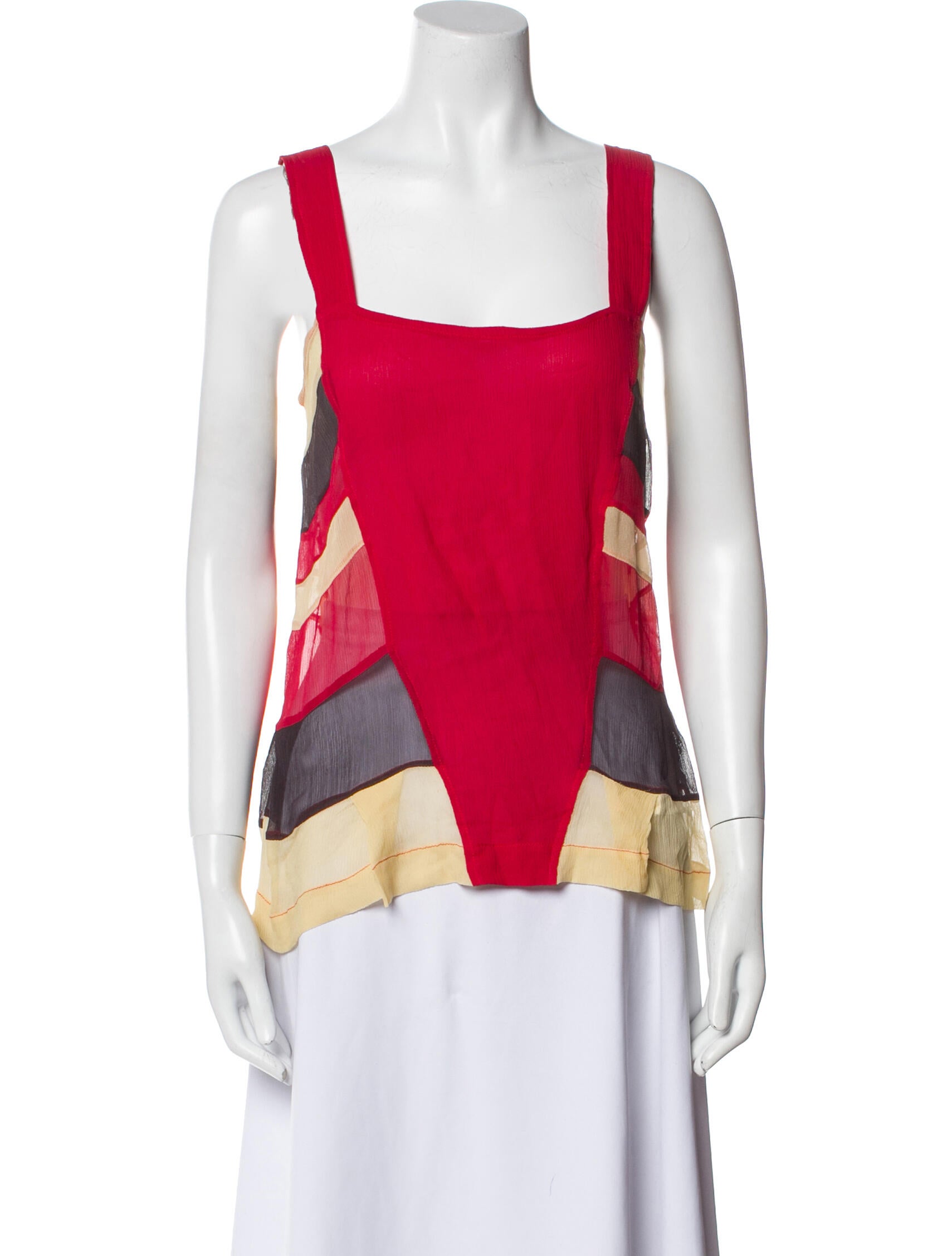 Alexandre Herchcovitch Silk Printed Top