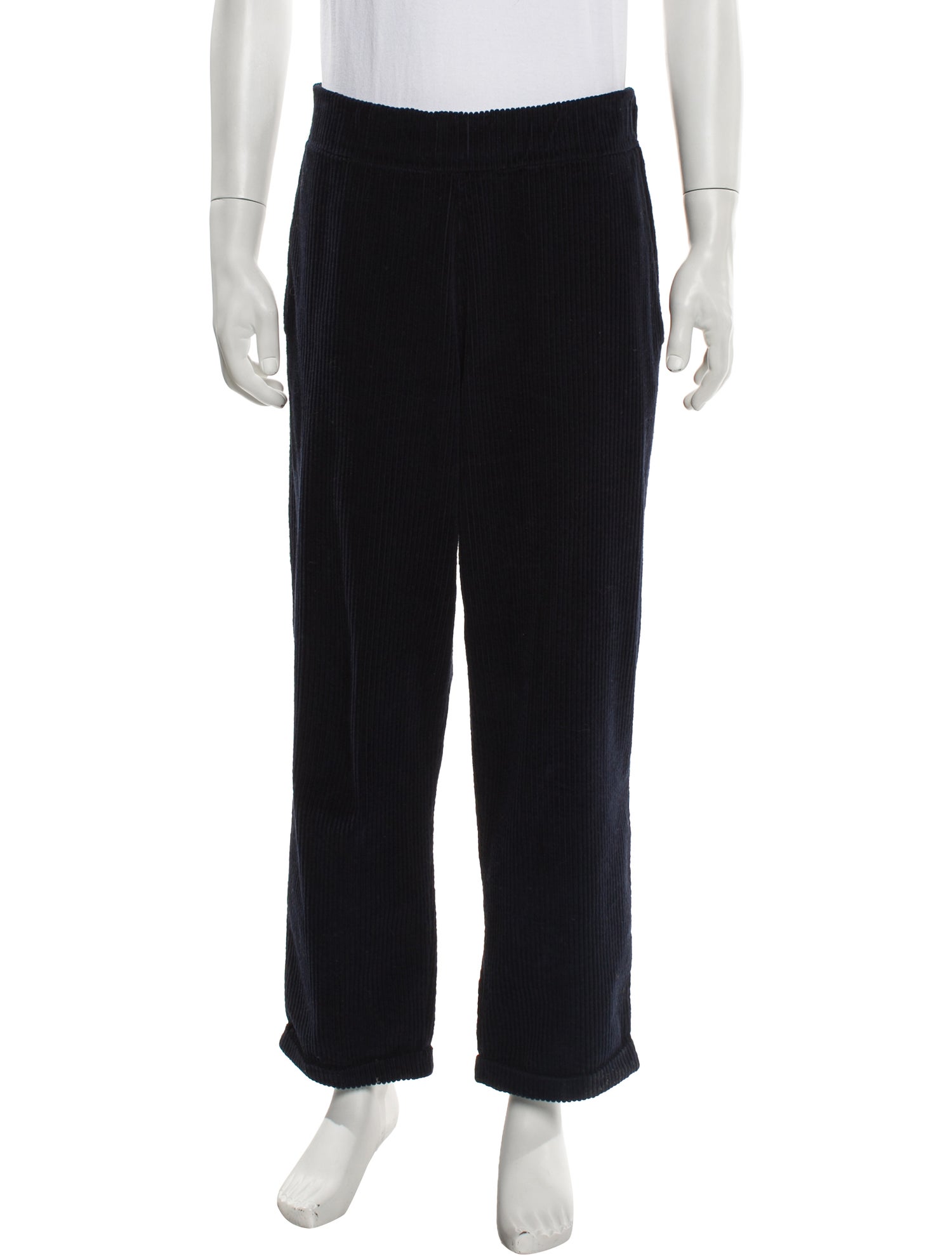 LABO.ART Striped Corduroy Pants