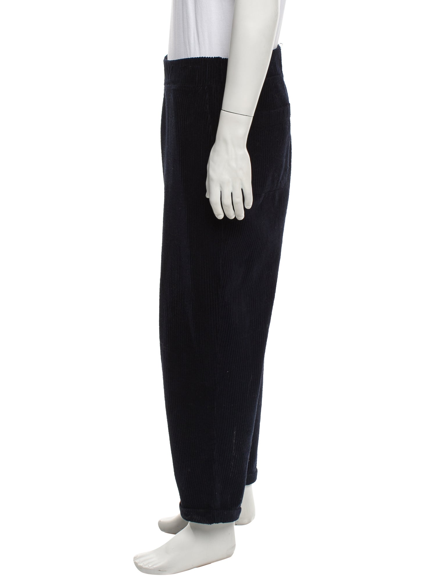 LABO.ART Striped Corduroy Pants