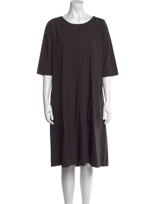 LABO.ART Scoop Neck Knee-Length Dress