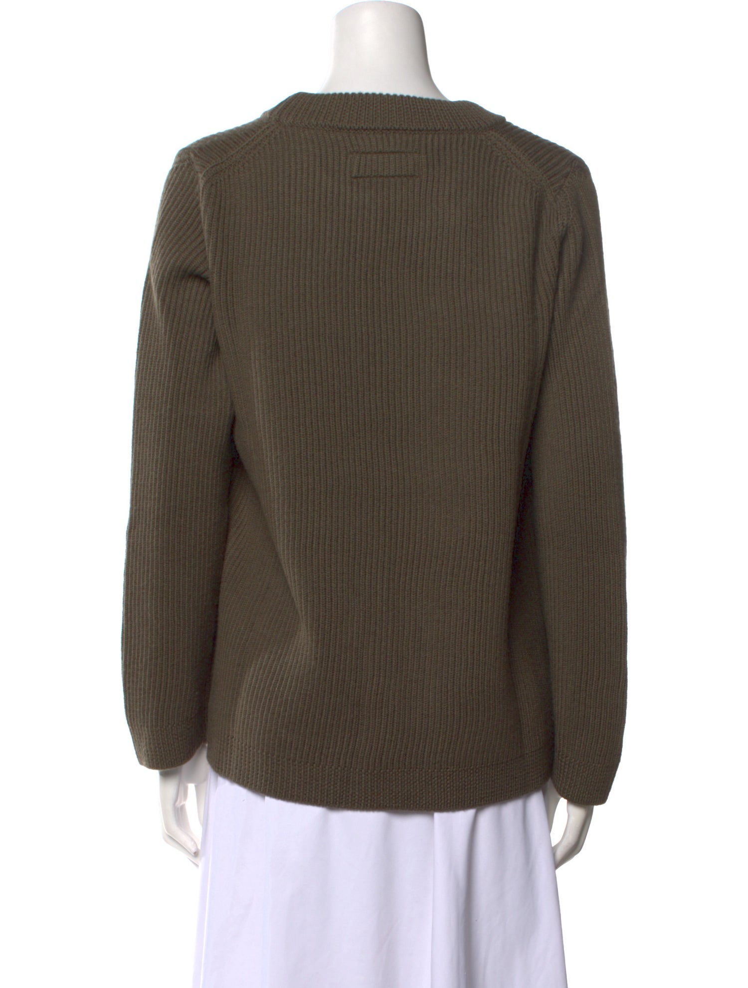 LABO.ART Virgin Wool Bateau Neckline Sweater w/ Tags