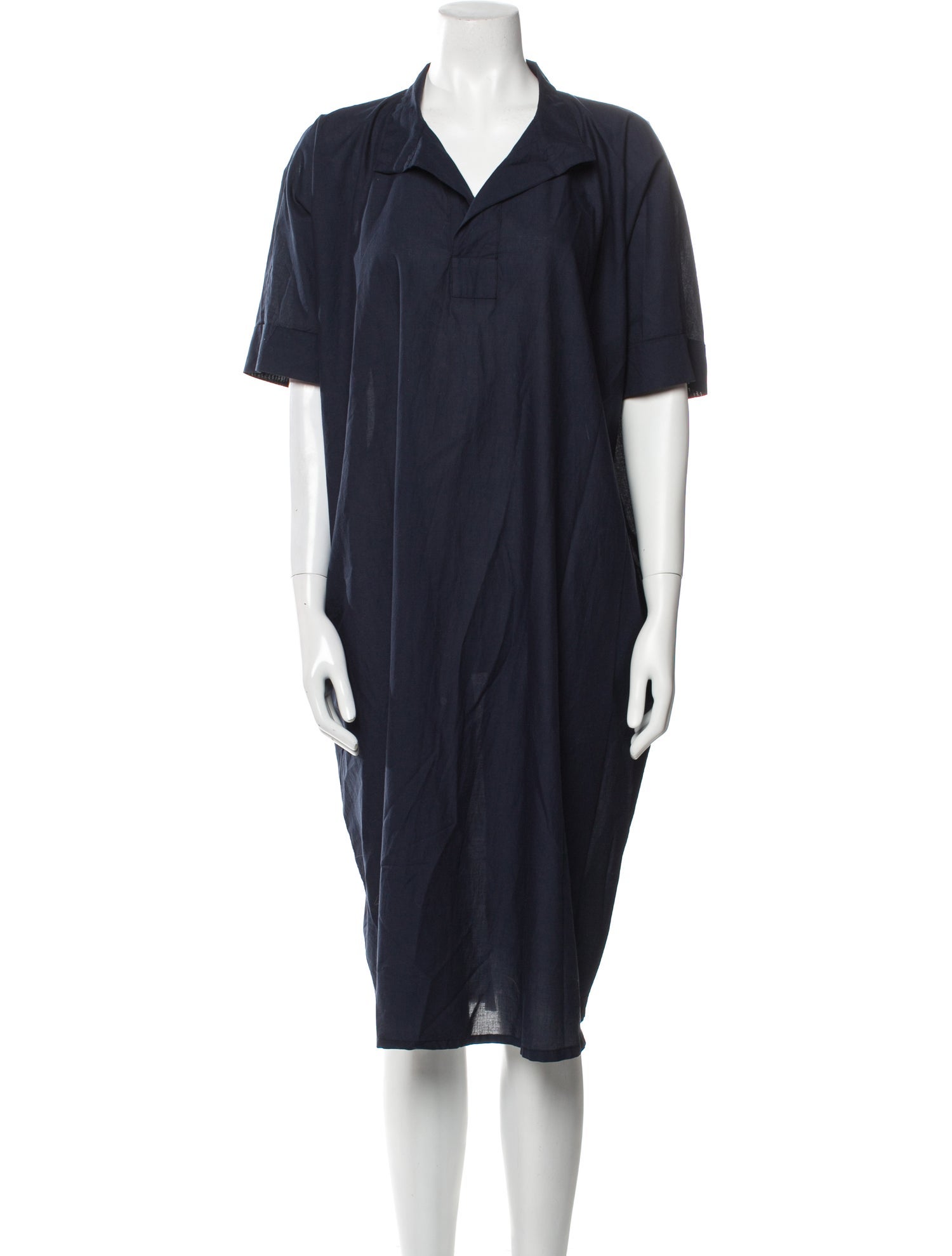 LABO.ART V-Neck Knee-Length Dress