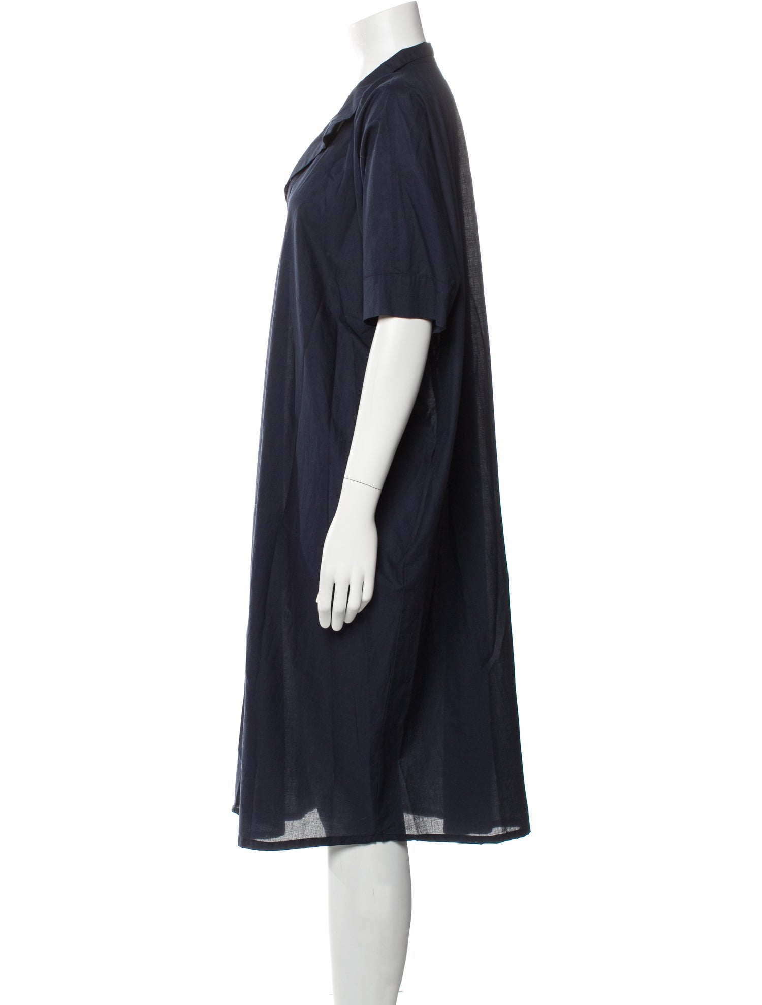 LABO.ART V-Neck Knee-Length Dress