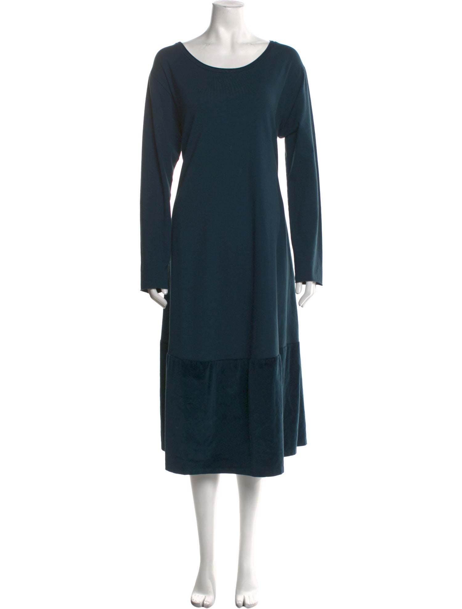 LABO.ART Scoop Neck Midi Length Dress