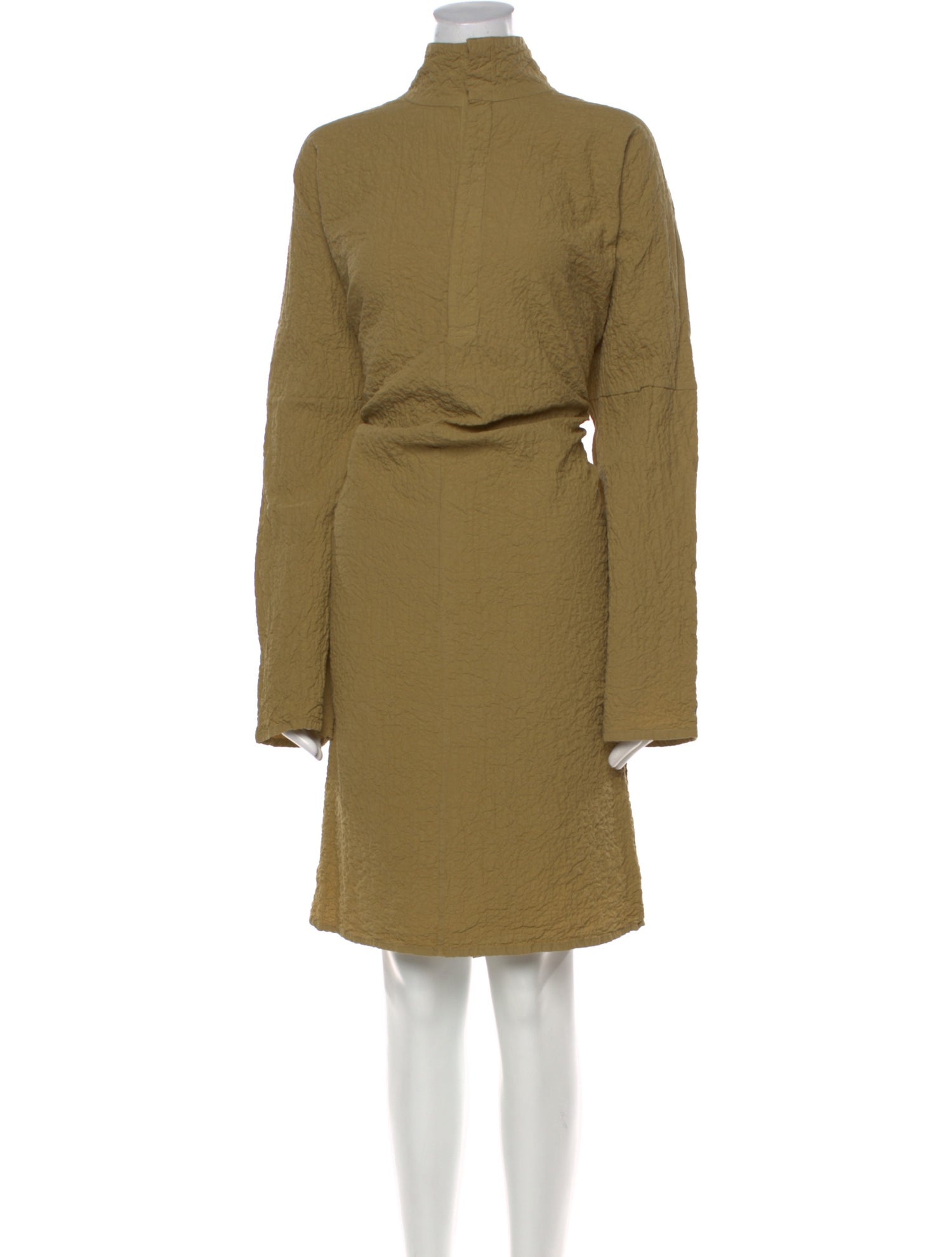 LABO.ART Turtleneck Knee-Length Dress