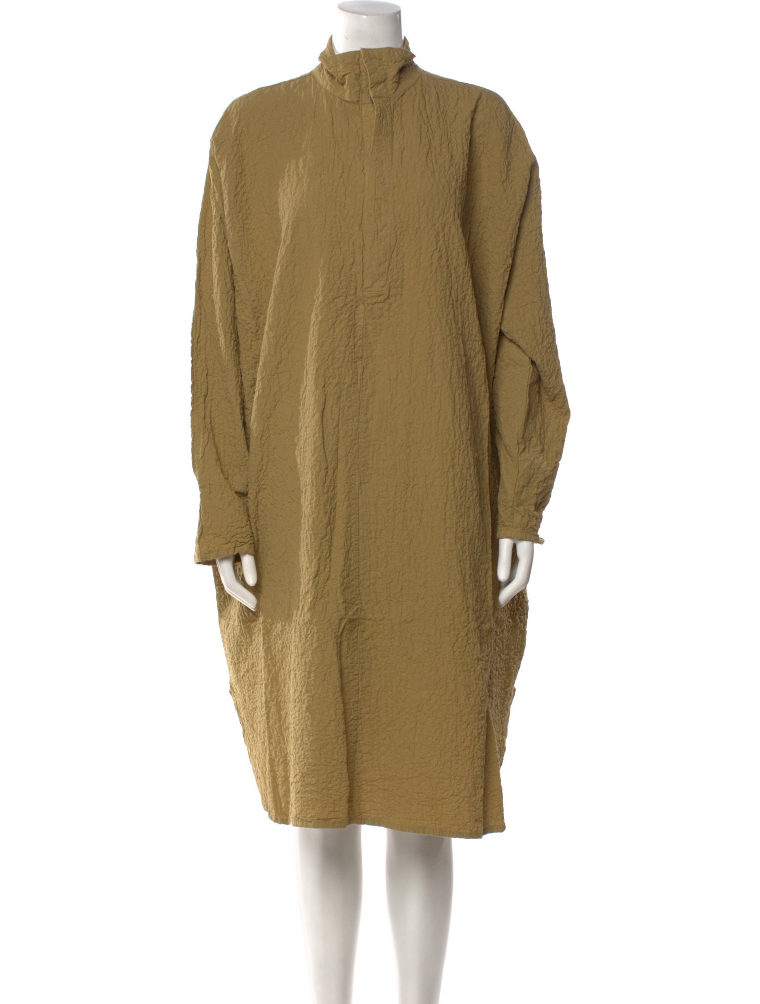 LABO.ART Turtleneck Knee-Length Dress