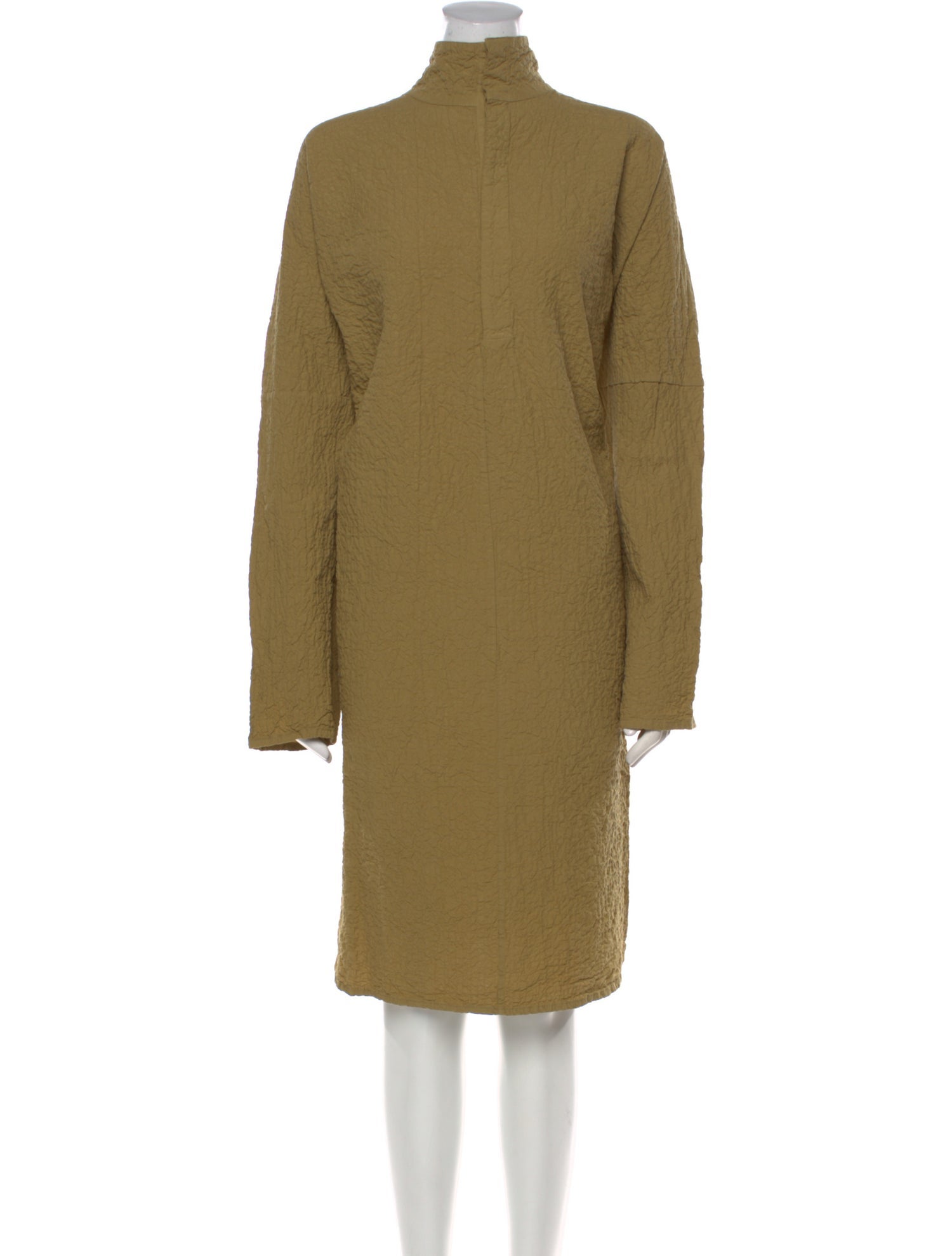 LABO.ART Turtleneck Knee-Length Dress