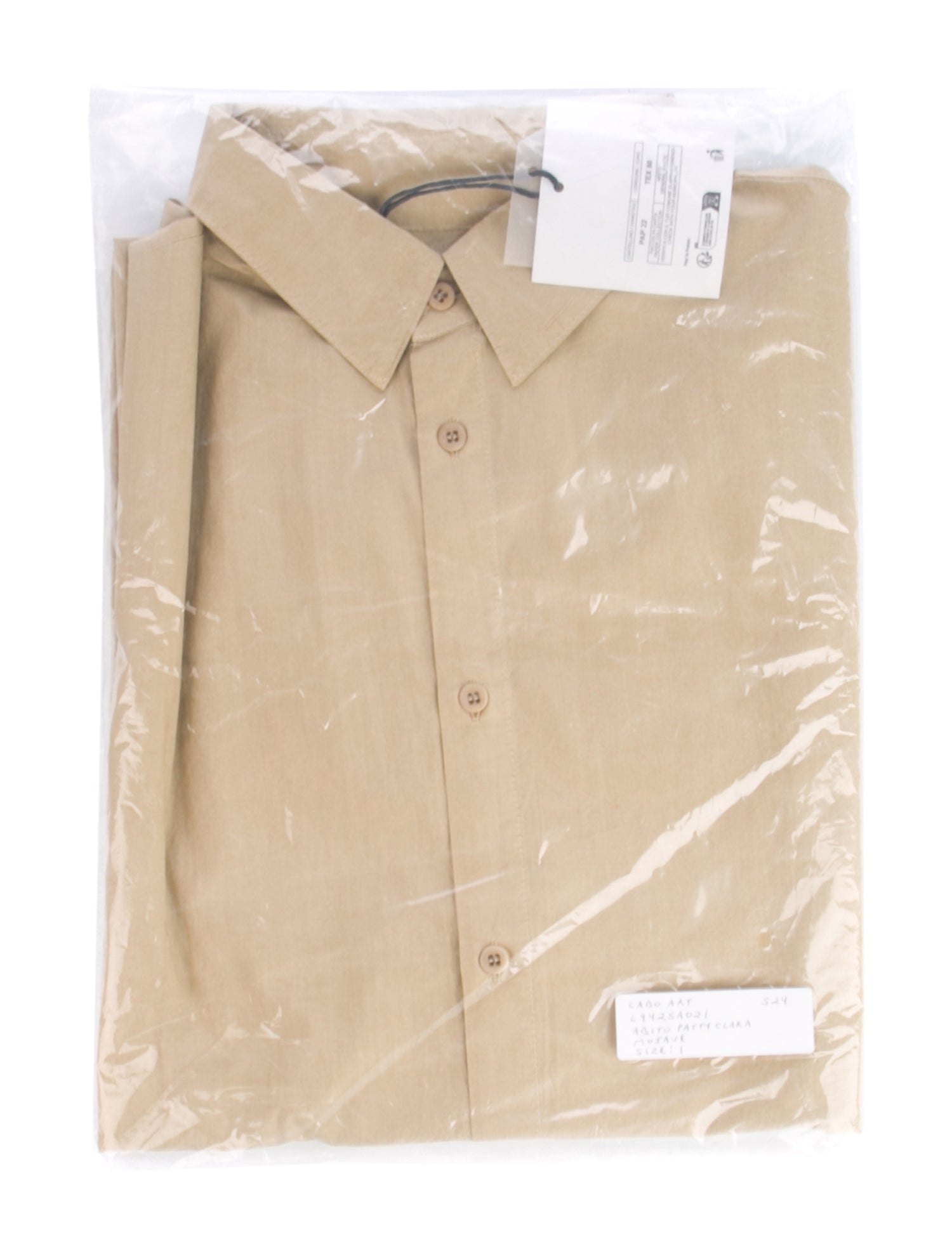 LABO.ART Long Sleeve Button-Up Top w/ Tags