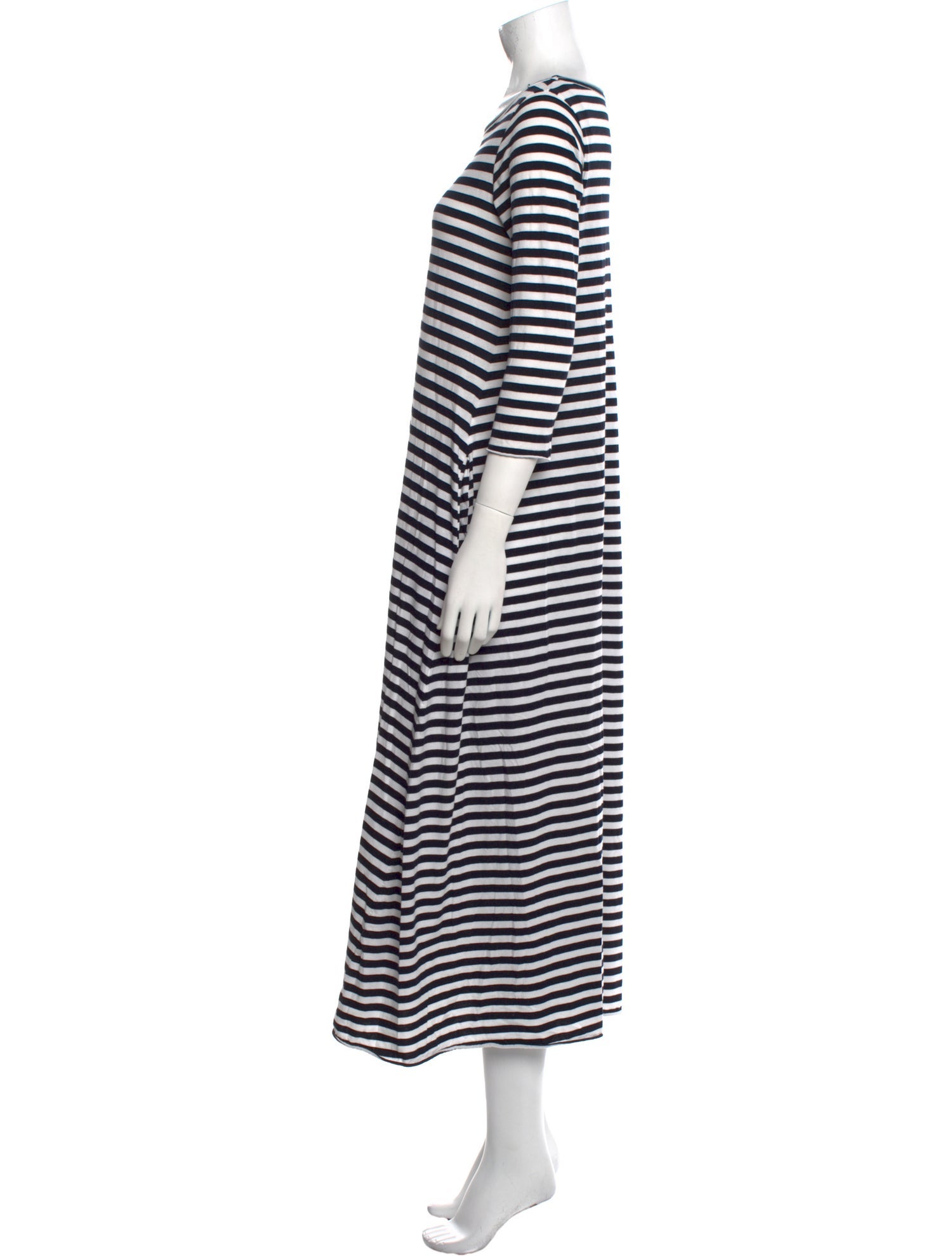 LABO.ART Striped Midi Length Dress